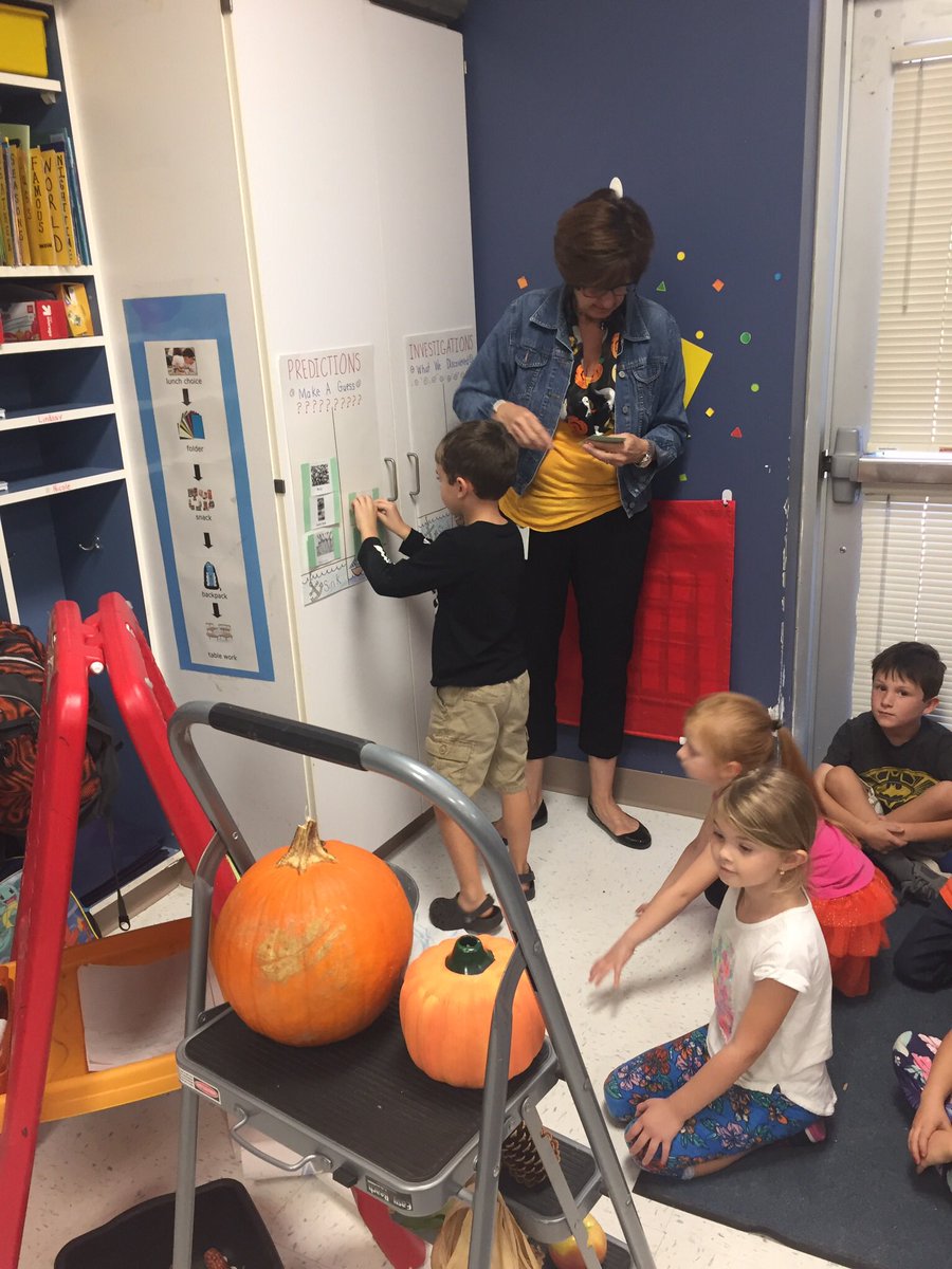 GatorMath's tweet photo. Being a scientist and making predictions.  Halloween fun @CodingtonES #nhcschat #waitthatsmykid https://t.co/ezCX3bRTD1