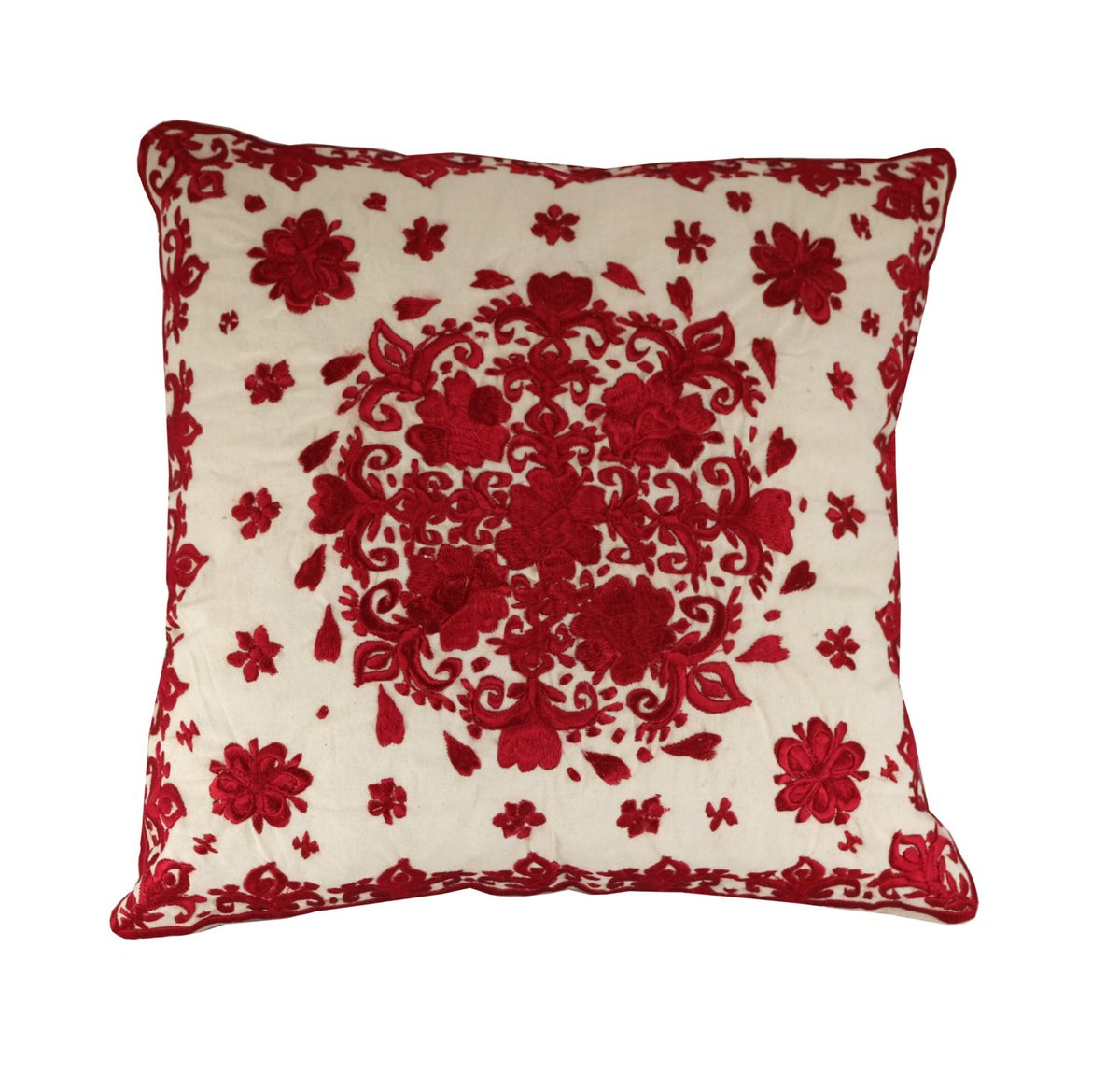 diversecushions's tweet image. Moroccan rose pillow, Embroidered pillow, Rose cushion cover,… tuppu.net/7a090f38 #Diversecushions #RedAndCream