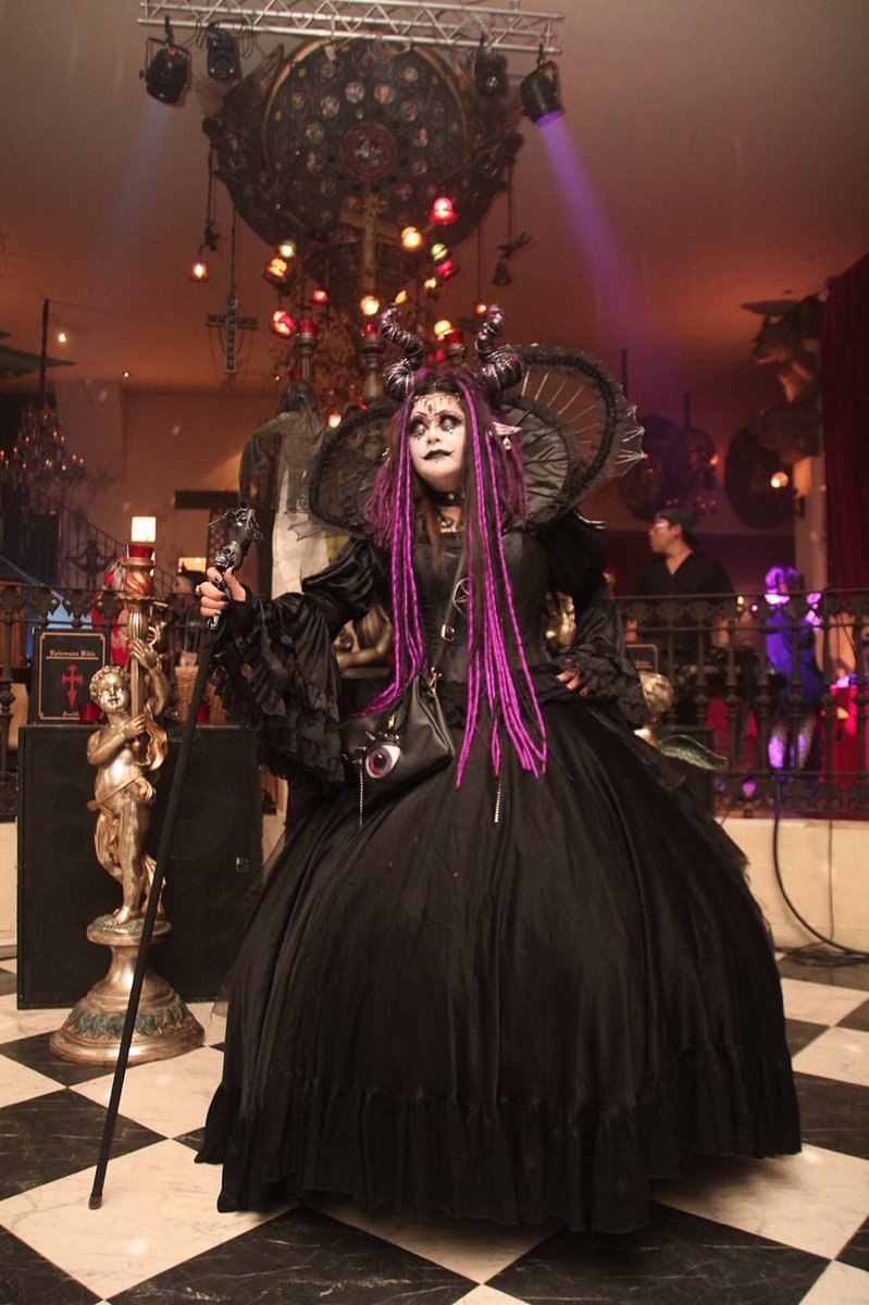 Dj Wakana はっしんさんからお写真頂きました いつもありがとうございます Tokyo Dark Castle ゴシックハロウィン ダークキャッスル Gothic ラスボス 革命貴族