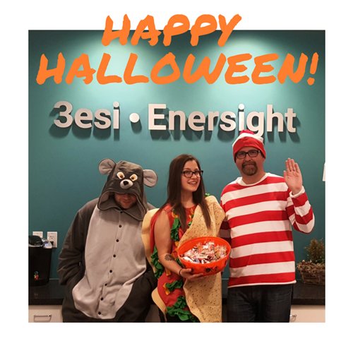 3esi_Enersight's tweet photo. A mouse. a taco, and Waldo walk into the office... #HappyHalloween from 3esi-Enersight! #oilandgas #upstreamplanning #funatwork https://t.co/exZlBJTCmB