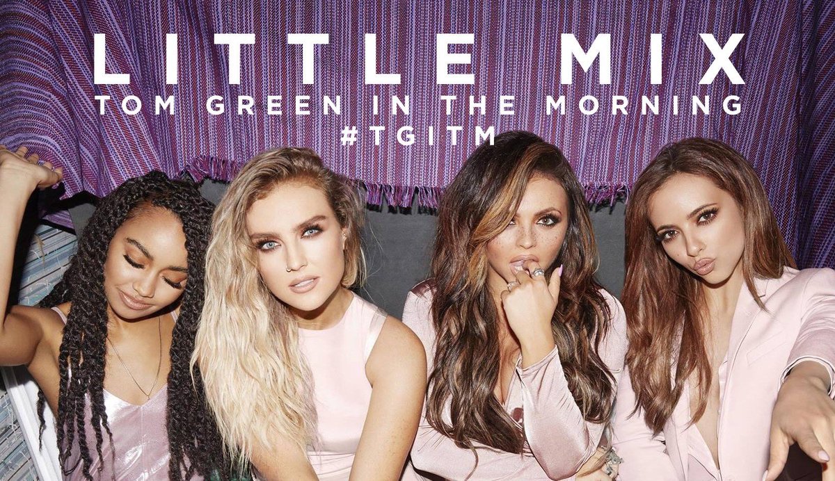 thisistomgreen's tweet photo. ... they're back on tomorrow, 8am @LittleMix - cya there π https://t.co/tHswZbfwkd
