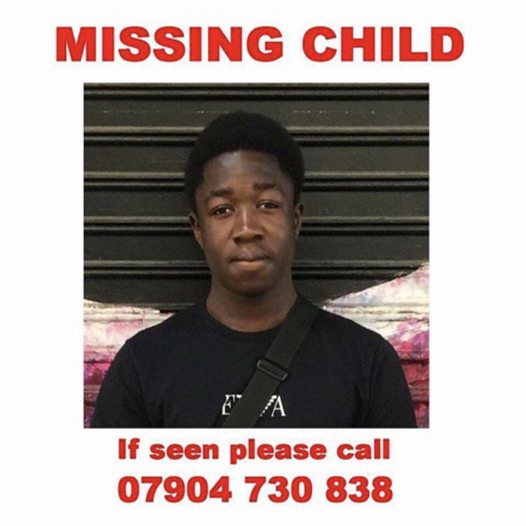 PaulBlackthorne's tweet image. Friend of mines kid gone missing in London.Xavion,16. Plse call 07904730838 if you have info. Please share.Thank you