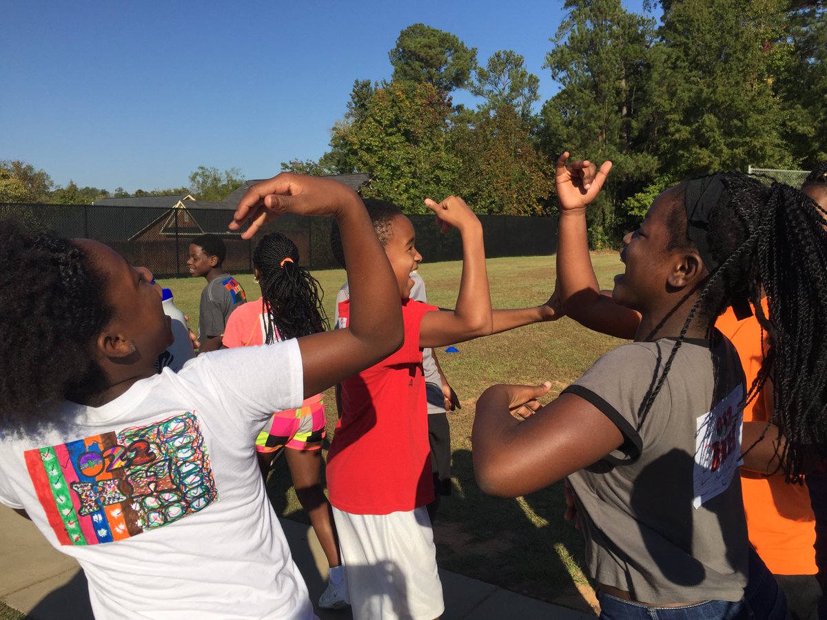 A belated thanks to <a href="/HarbisonWestPTO/">HarbisonWestPTO</a> and <a href="/PEwithCoachT/">P.E. with Coach T</a> for an amazing time at the Hero Hustle last week.  Our heroes sure had a blast! #hwes