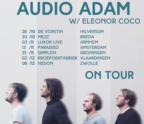 Nieuwe single <a href="/audioadam/">Audio Adam</a> "Don't Ya Mamma Know" op fortheloveofmusic.info radio? Ze touren momenteel met Eleonor Coco door Nederland.