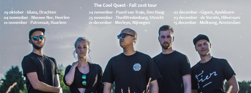 Nieuwe single @thecoolquestcom "Coastline" op fortheloveofmusic.info radio? Ze touren momenteel door Nederland. 
<a href="/PiecePuzzlePR/">Piece of the Puzzle</a>