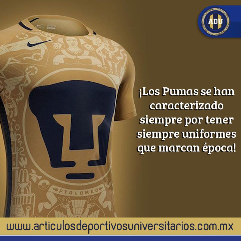 TiendaDunam's tweet photo. En ocasiones no les sale, pero en general su logotipo aplicado a la playera tiene éxito #PUMAS #ADU #UNAM https://t.co/ZBPcxflGmU