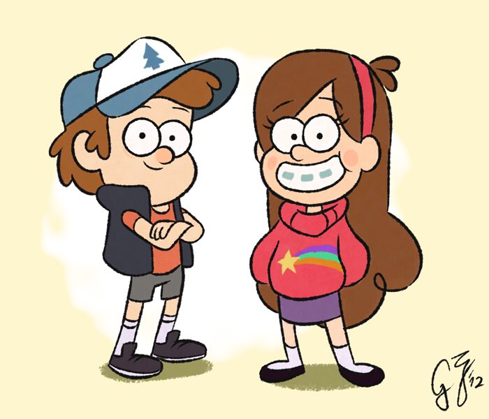 haleyandthebear's tweet photo. Just two adult nerds, nerding out on Halloween 😳😅🤓 @dhgwilliam #GravityFalls @_AlexHirsch https://t.co/eEUsXydRa4