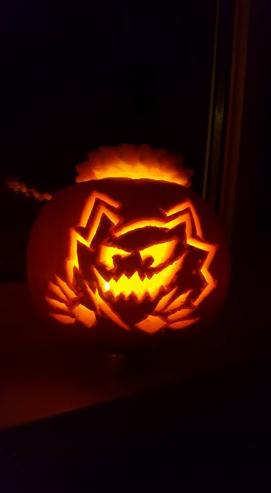 CardiffPokemon's tweet image. A few #Pokemon-themed pumpkin designs posted to the Facebook page:

#PokemonGO #PokemonGOuk #halloween #HappyHalloween #halloween2016