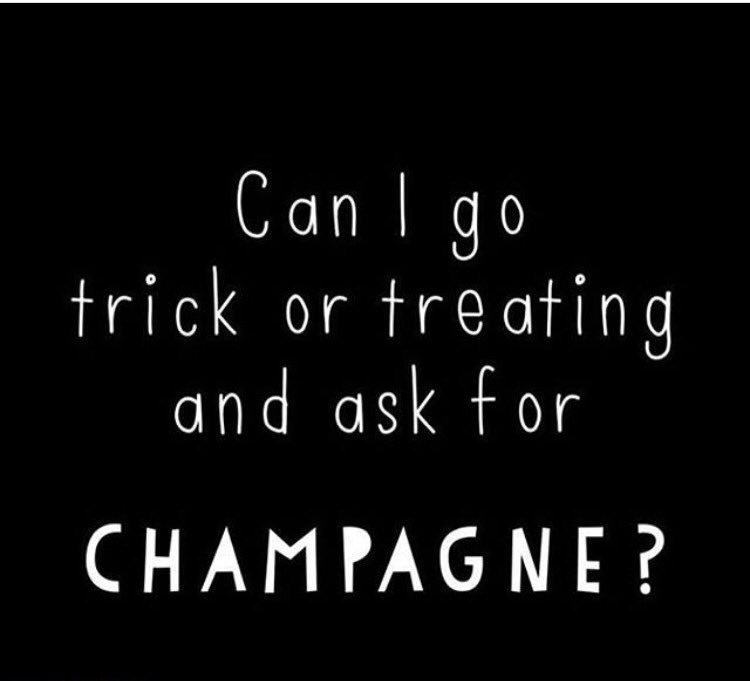 LexysToastWines's tweet photo. Our thoughts on trick or treating. #bubbly #sparklingrosé #lexystoast #lexystoastwines https://t.co/Ah32Ri7j6E