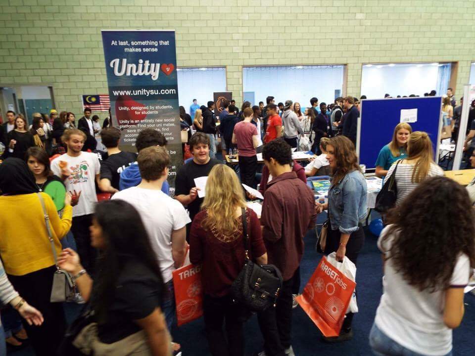 youwitheveryone's tweet photo. We loved our table at @AstonUniversity freshers 2015! We can't wait to attend more! #Freshers #BelieveInUnity #UnitySU https://t.co/M0CpfhIEdJ