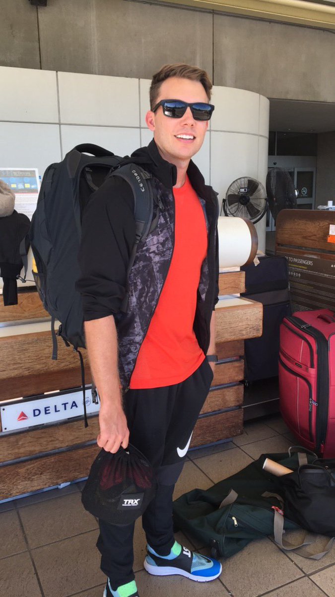 Taking my adventures, training, and surfing abroad this year✈️ <a href="/TRXtraining/">TRX®</a> #stoked #travel #adventure #surfer #trainer #runner #taiwan