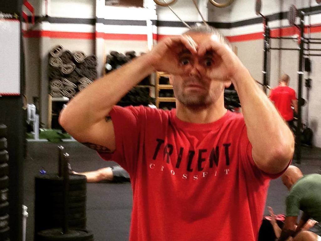 TheTridentGym's tweet photo. The rare evening class Chad sighting! He doesn't believe it either. #chadtastic #beenherea… https://t.co/Gp5rASYMEg https://t.co/fY8D3RgauX