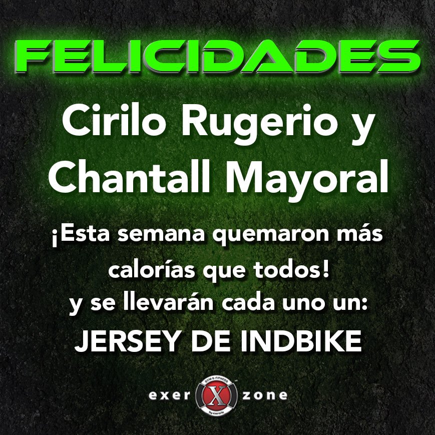 indbikemx's tweet photo. ¡Muchas felicidades a nuestros guerreros #GuerrerosIndbike! Cirilo y Chantall ustedes son los ganadores 👏😉 https://t.co/7zDrGwtKit