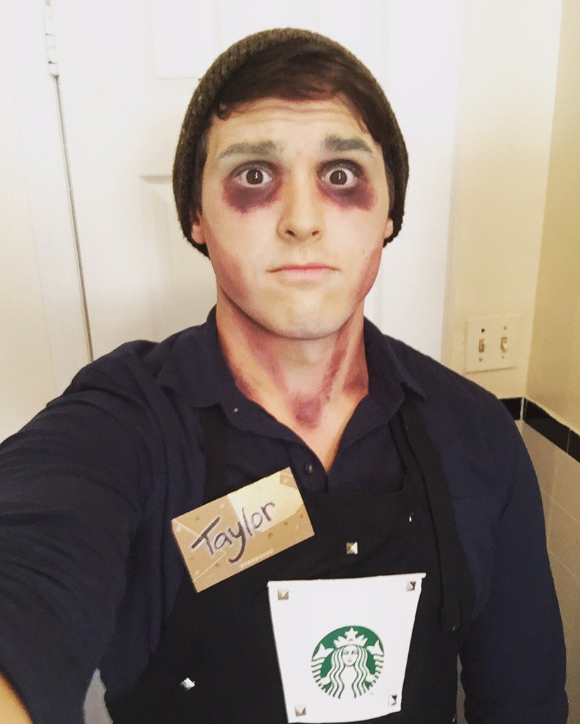 When Taylor doesn't have a latte... @KChenoweth @BroadwayWorld #BroadwayHalloween