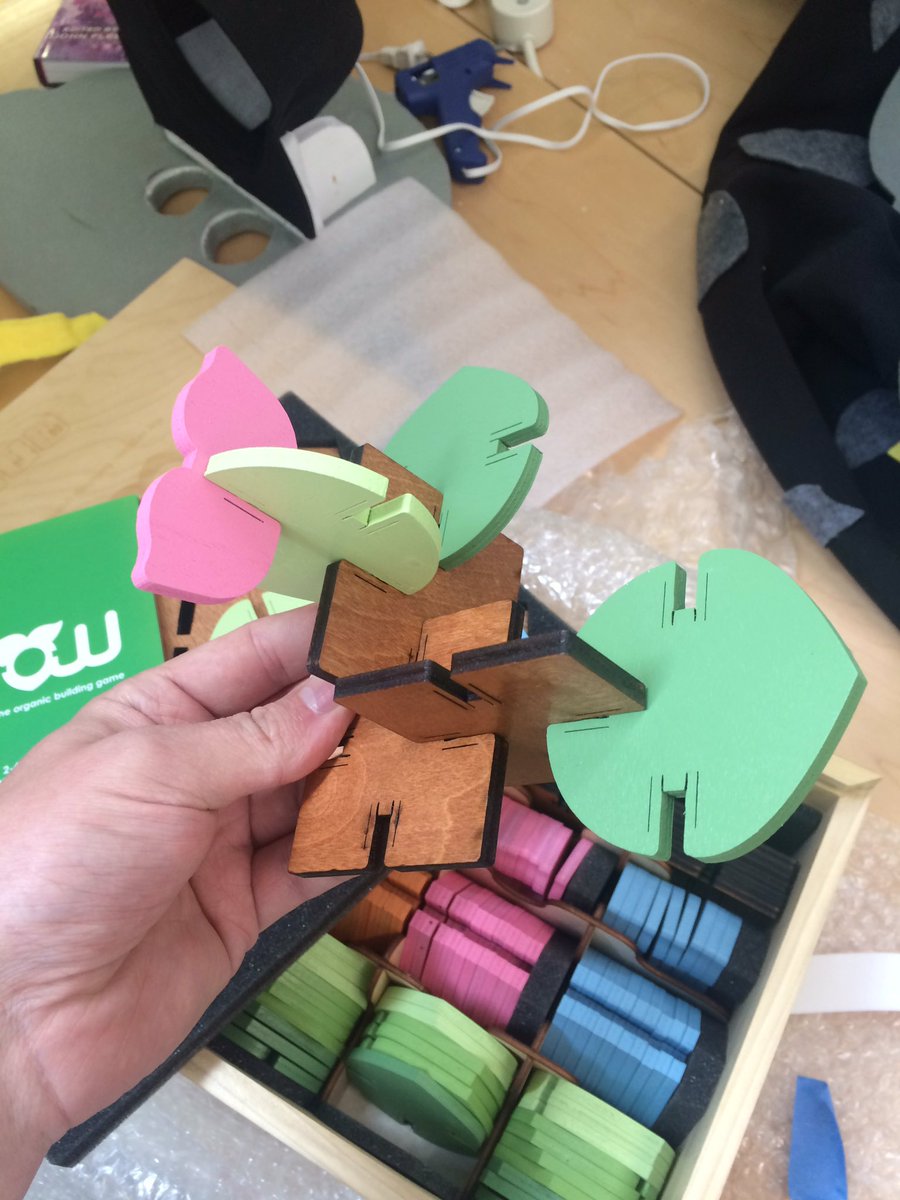 kjettpack's tweet photo. Omg I got my copy of 🌱Grow🌱 in the mail! It's a dope board game about a tree. Thanks @TapOfGames 💐 so excited! It's so beautiful! https://t.co/r3uSMBU6wu