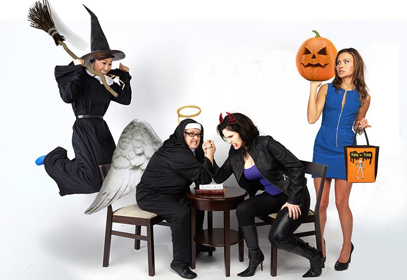 BadHabitsSeries's tweet photo. Happy Halloween, witches! @DailyJill, @cathyshim, @maileflanagan, @MissHaviland https://t.co/arxYZlfCxI