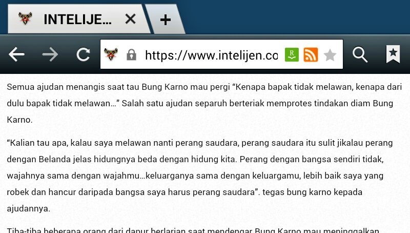 "Perangku lebih jelas krn melawan penjajah dari luar. Perangmu lebih berat krn melawan bangsa sendiri"
~Soekarno
intelijen.co.id/ketika-bung-ka…