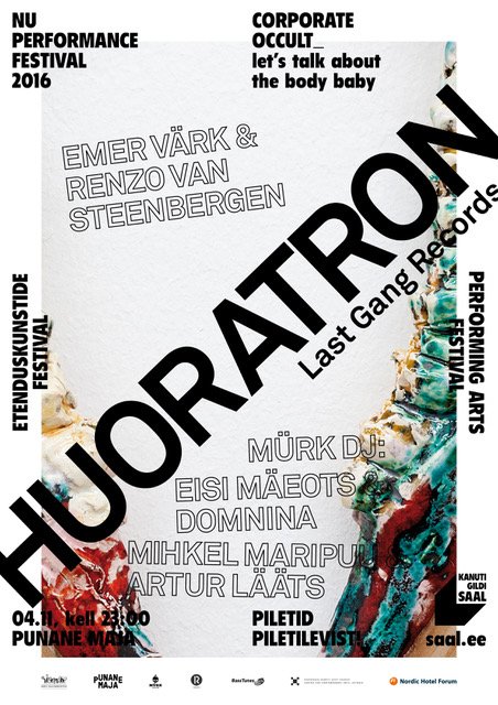 Performing Friday Nov 4th in Tallinn, Estonia @ Punane Maja <a href="/NUPerformance/">NU Sports Performance</a> 
Tickets: bit.ly/2f5WlOx