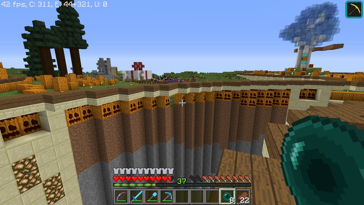 nuttyisis's tweet photo. I got pumpkined today on the server #BiffaCraft Best laugh i've had for ages :D https://t.co/T3QScrR6Us
