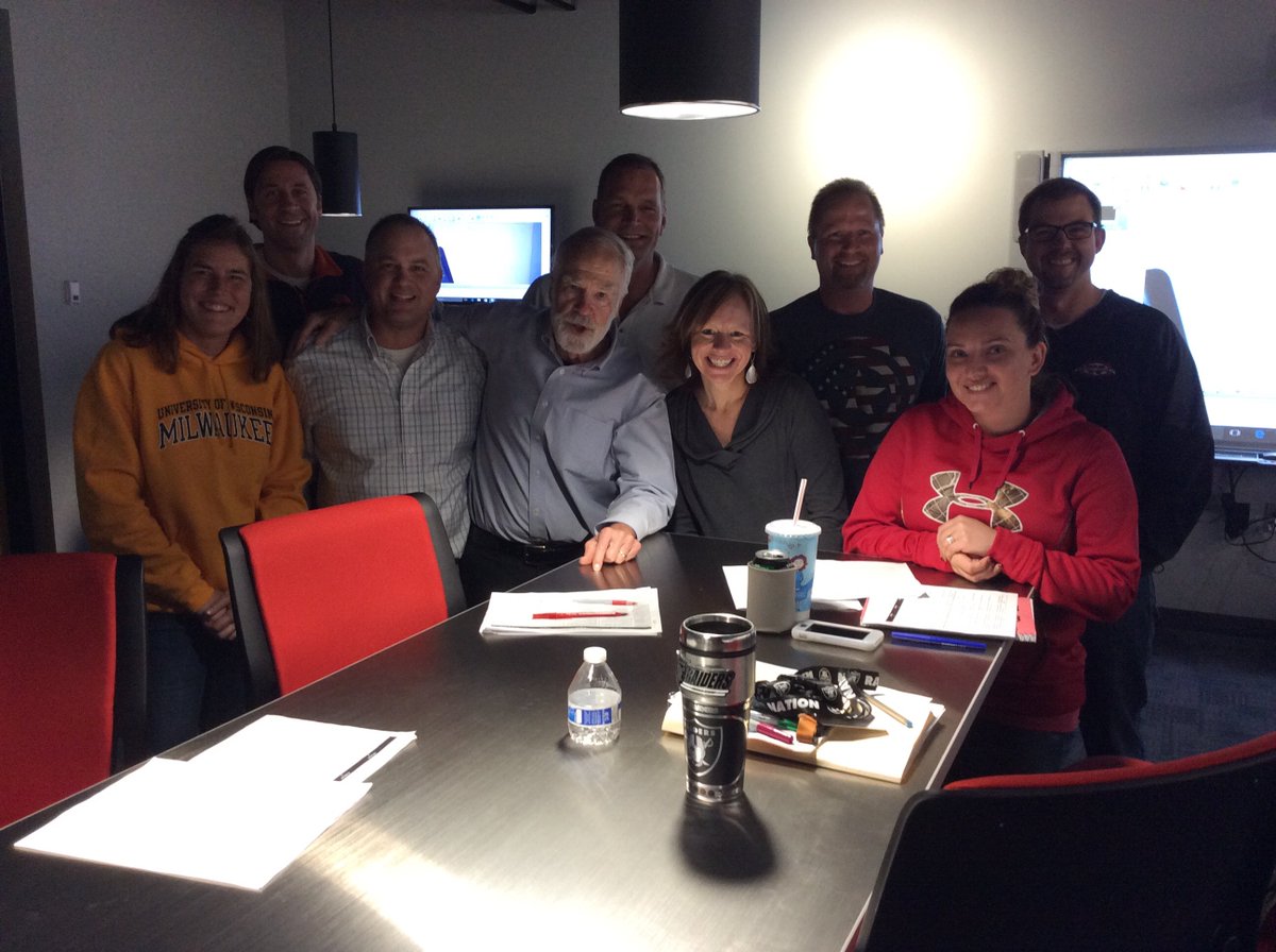 oostburgschools's tweet photo. Our Social Studies teachers pause for a photo w/ @DBQProject leader Phil Rhoden during recent training #learningfrombest https://t.co/oT1FHgty9Q