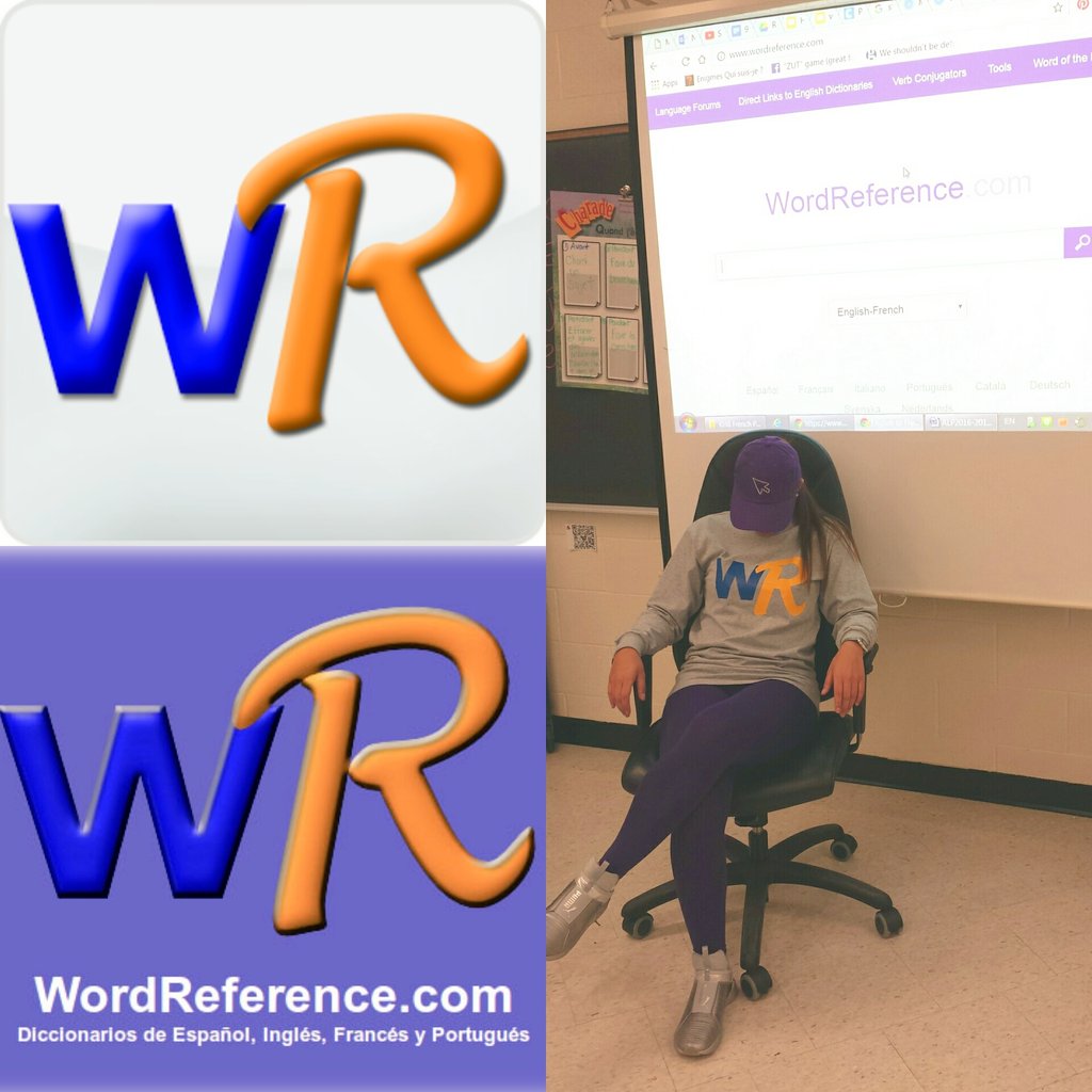 MadameNguyen's tweet image. Today&apos;s #halloweencostume is dedicated to all my #language teachers! #wordreference #fslteacher #corefrench #halloween #theresanappforthat