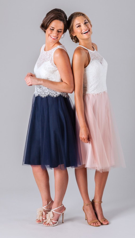 Kennedy_Blue's tweet image. These two-piece #bridesmaid dresses are stylish and can even reduce alterations costs! bit.ly/two-piece-brid…