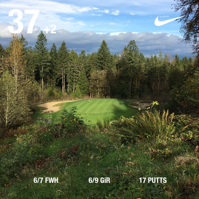 metamurph's tweet photo. I shot a 37 (+2) at the Golf Club at Redmond Ridge best nine ever. #NG360 #golf #golfcourse https://t.co/uCvSyHn4cc