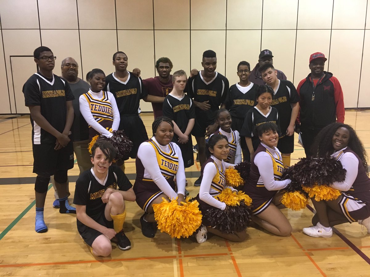 Adapted soccer cheered on by the cheerleaders defeated Burnsville by the score of 7-6