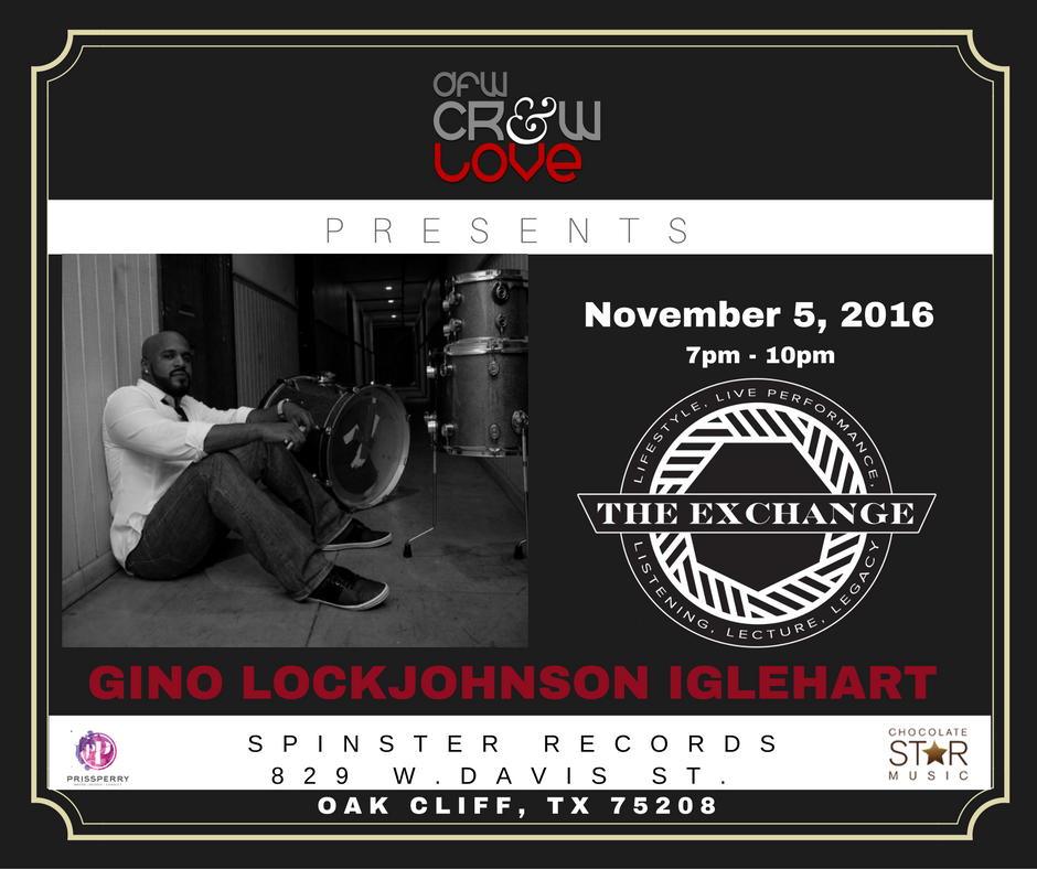 DFWCrewLove's tweet photo. SATURDAY 11.4. @LockJohnson @IvorYJeaNBanD  with @DFWCrewLove at Spinster Records, #OakCliff, TX  We'll have @SweetBeatVodka on deck! https://t.co/eX7oKQ1Btk