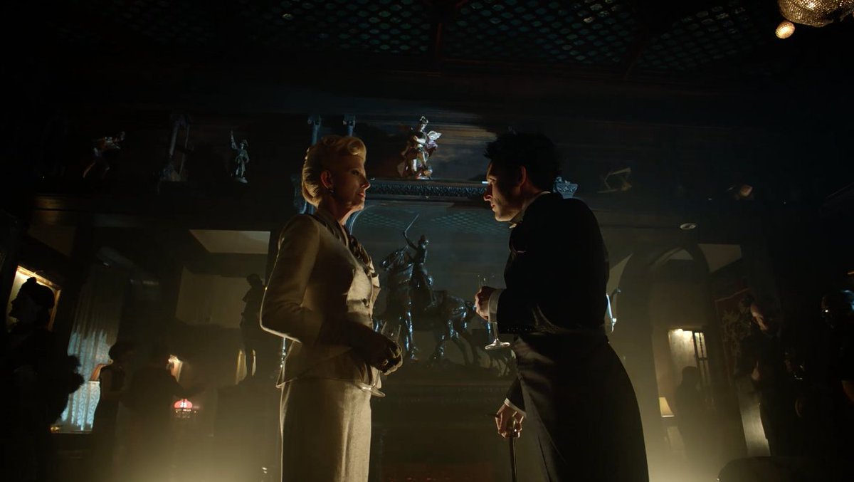 Gotham's tweet photo. This is an odd pairing. #Gotham https://t.co/wYFosFggQ6