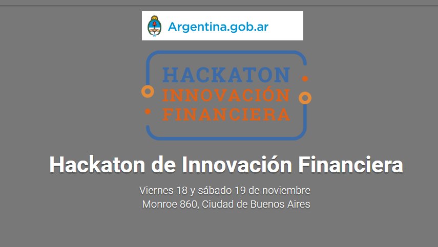 StartPaP's tweet photo. Hackaton de Innovación Financiera promovido por el Gobierno Nacional   #Fintech https://t.co/Y2iZQ3QKKL https://t.co/nOWMzMSXPy