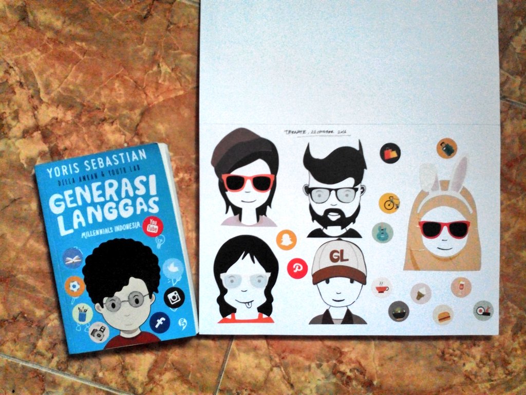 MFitraPT's tweet photo. Stiker sisanya saya bikin begini gpp ya pak @yoris ? Hehe #GenerasiLanggas #langgasTernate https://t.co/7X9f3uBWJE