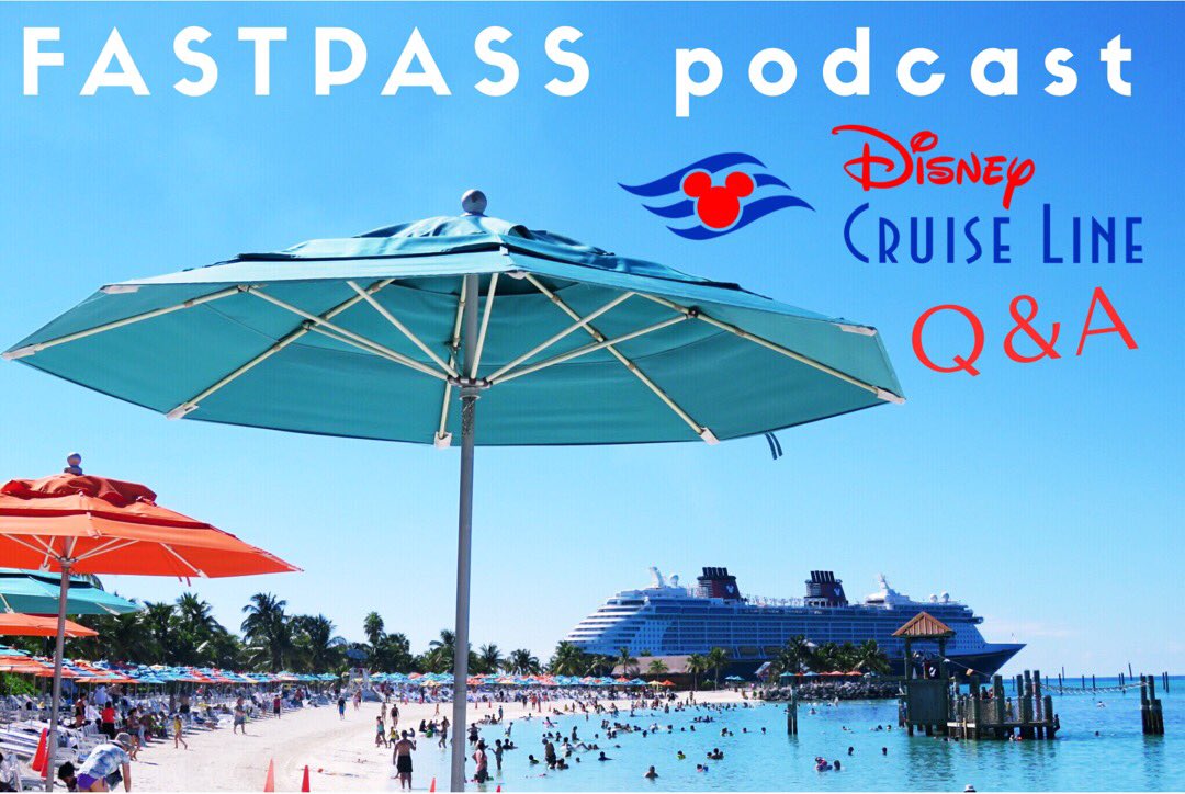 FastPassCast's tweet image. Latest episode is up on iTunes + PodBean! #DisneyCruiseLine ⚓️
