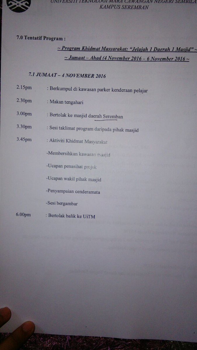 1m4uitmseremban's tweet photo. PROGRAM JELAJAH 1 DAERAH 1 MASJID

Kekosongan 7 perempuan 5 lelaki bg program ini. Keutamaan diberikan pd ahli im4u https://t.co/70dCpKRcZR