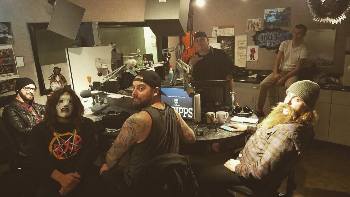 If you live in the Boise area, we're currently on the air with @danwoodz at @xrockboise 🤘🏽👻🎃