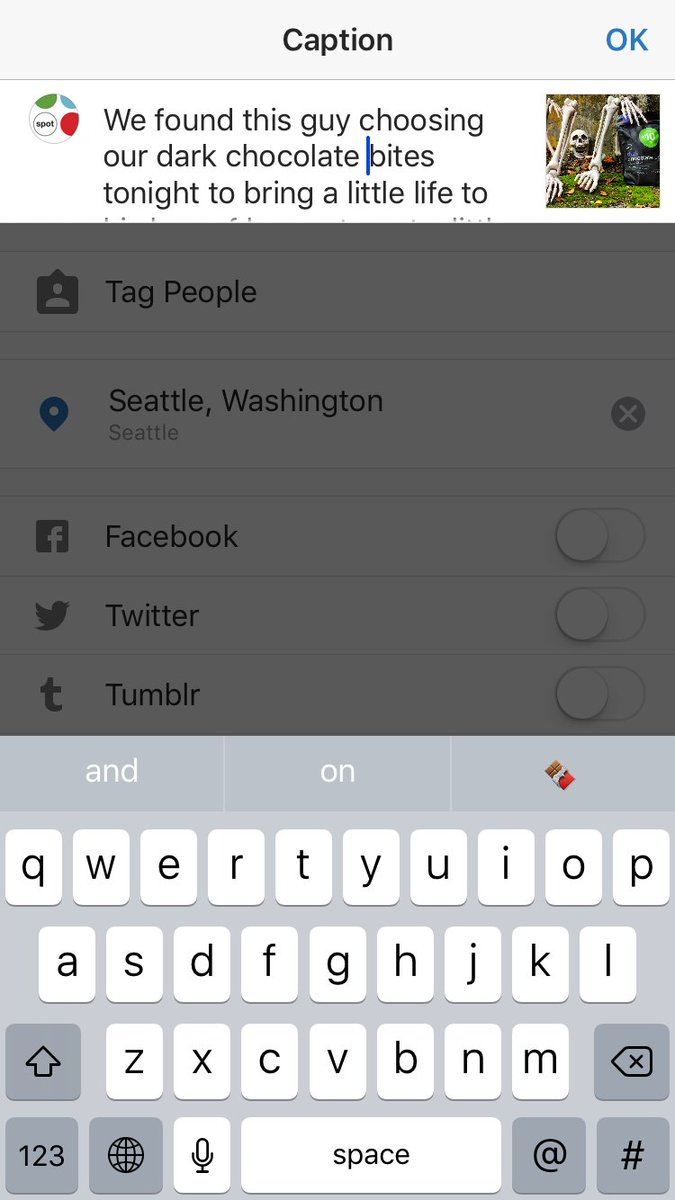 eyehaveapoint's tweet photo. @facebook @instagram is this on purpose? why is this editing space so fucking small? https://t.co/8pTcaQxgQx
