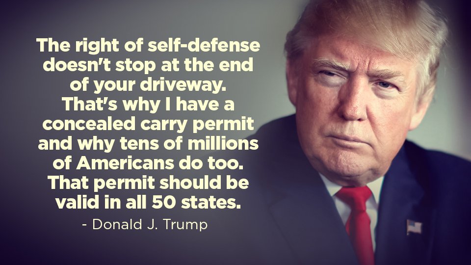 Vote Trump Pics 🇺🇸 (@votetrumppics) on Twitter photo "The right of self-defense doesn't stop at the end of your driveway." - <a href="/realDonaldTrump/">Donald J. Trump</a>
#MAGA3X 🇺🇸 #2A "The right of self-defense doesn't stop at the end of your driveway." - <a href="/realDonaldTrump/">Donald J. Trump</a>
#MAGA3X 🇺🇸 #2A