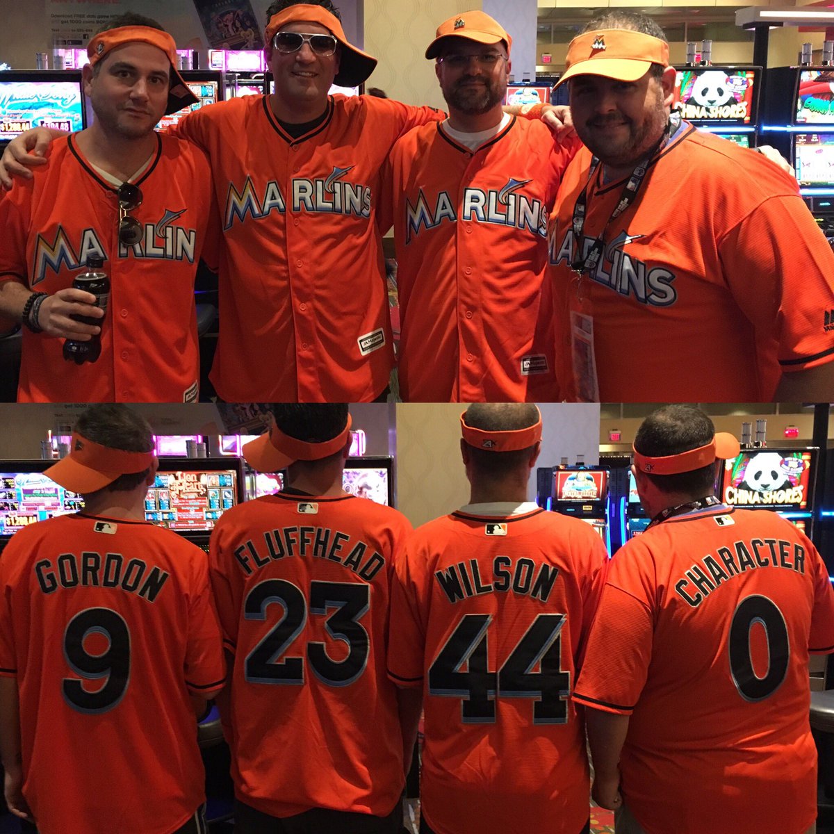 Dan_Berlin's tweet photo. @Marlins_Man You are well represented this Halloween night @phish in Las Vegas #torontocrew #gophish https://t.co/saXu7XuyI7