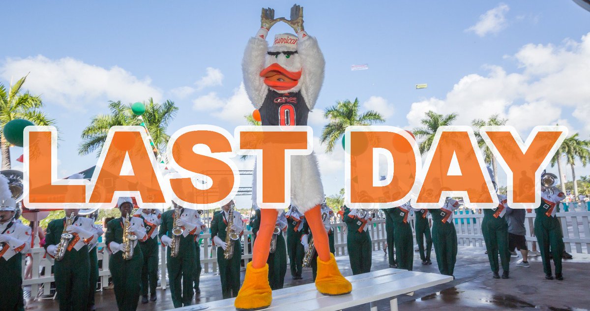 wcwinkler's tweet photo. Act fast, 'Canes! Last day to register for #AWH16 is Oct. 31! - https://t.co/7ea9ur5GT8 https://t.co/SO6XoLoLN8