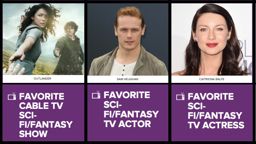 pb39nholding's tweet photo. Save https://t.co/rGXdojZCah to your home screen, purple tile goes to our category, it’s easy to vote for all 3 in a row! #OutlanderPCA2017 https://t.co/0w8duazDbZ