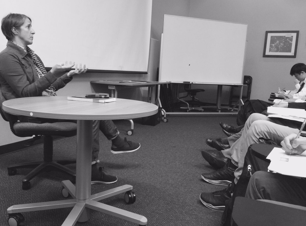 SarahCoatesEDU's tweet photo. "When the going gets tough you can be more like your competitors or more like yourself." #entrepreneurship #values w/ @Fairware @SaintsBC https://t.co/rdCccg8lwm