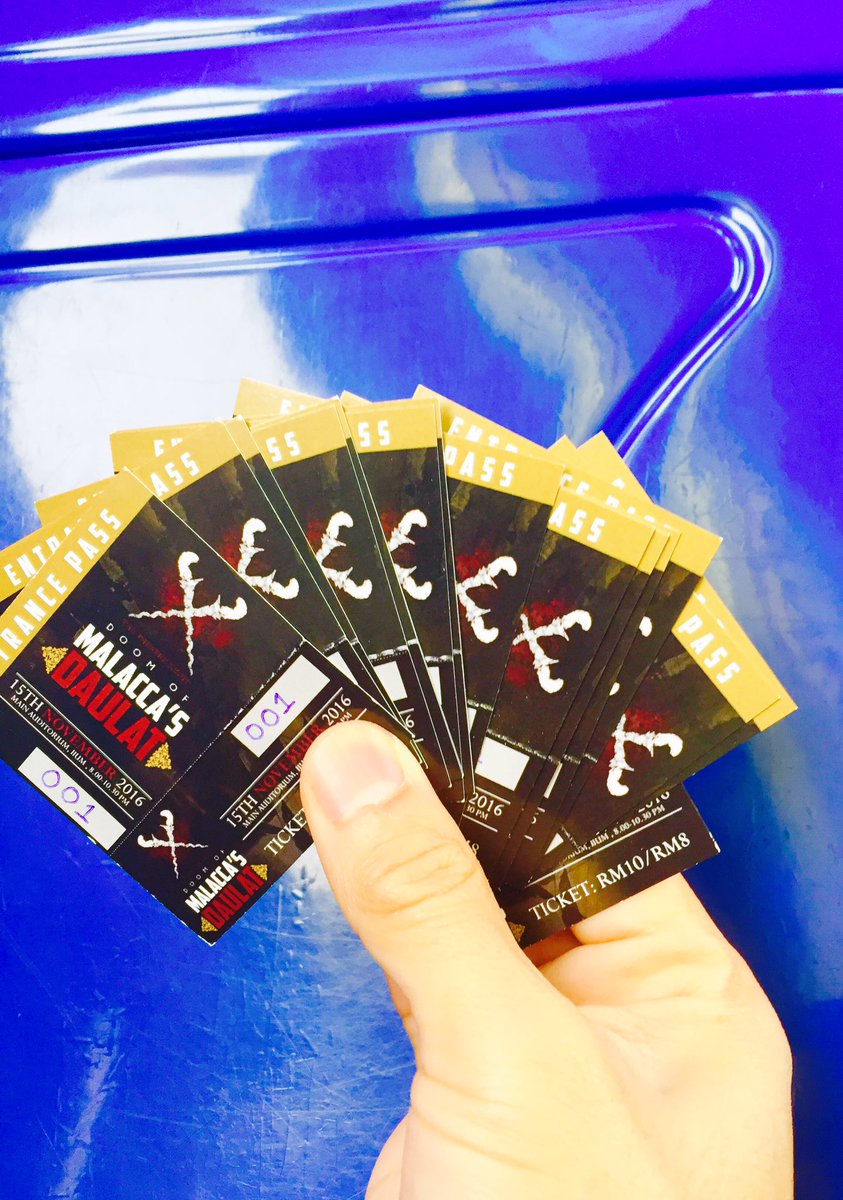 socasaiium's tweet photo. Jom jom . Sape x beli tiket #DOMD lagi?? Tickets still available. Nak menang Trip g Tambun x? 👍👍 https://t.co/Uf8svKsPPV