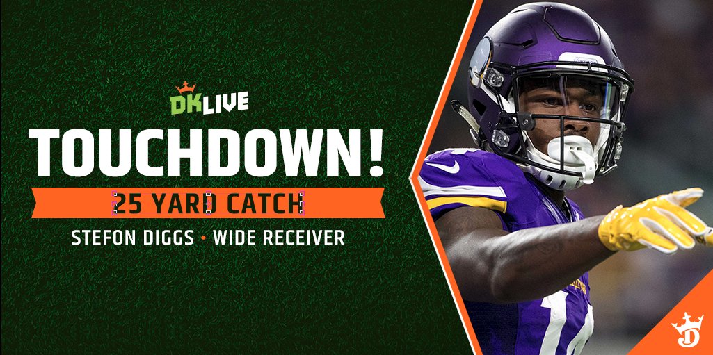 DraftKings's tweet image. Can you Digg it? Touchdown. dkng.co/2egZdcA

#MNF #MINvsCHI