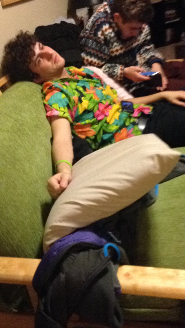 drunkbfb's tweet image. Ethan: high as balls, drunk as shit, and allergic to a cat. #tb to his emergence at pageant last spring