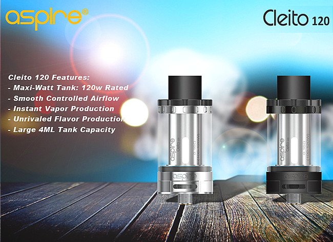 RefaxVapes's tweet image. having got the @aspirecigs Cleito 120 into stock... have to admit it is an awsome tank and fires well beyond 120w...