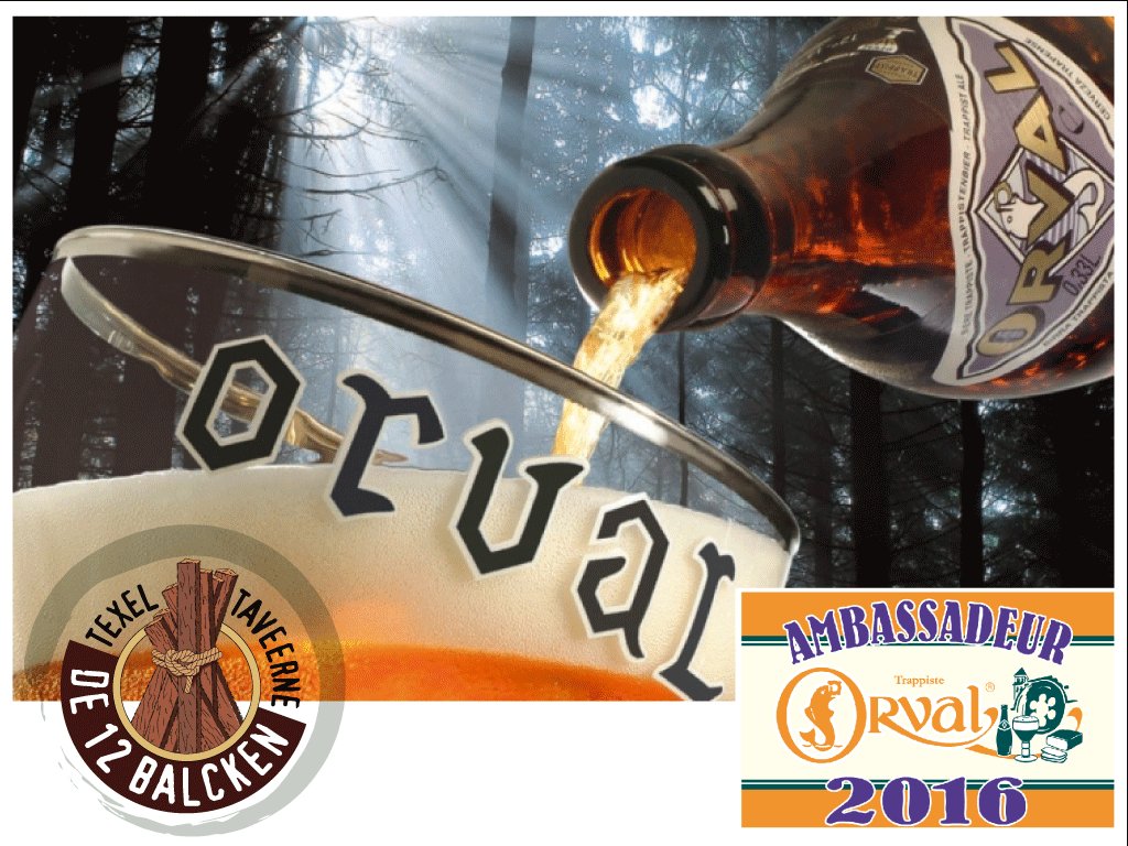 Goed nieuws uit België ontvangen..In 2017 mogen wij wederom de titel 'Ambassadeur Orval' dragen!#trappist #Texel