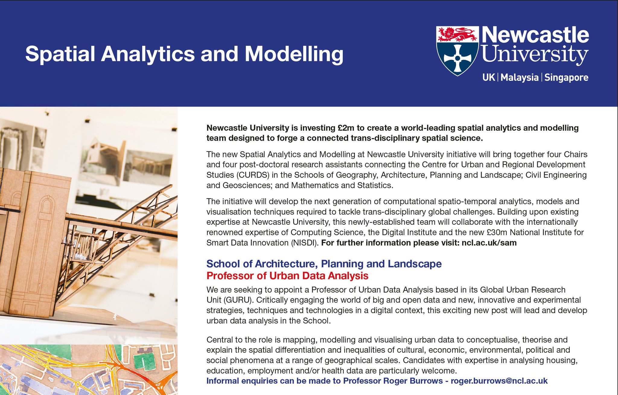 Newcastle Apl On Twitter Professor Sought For Data