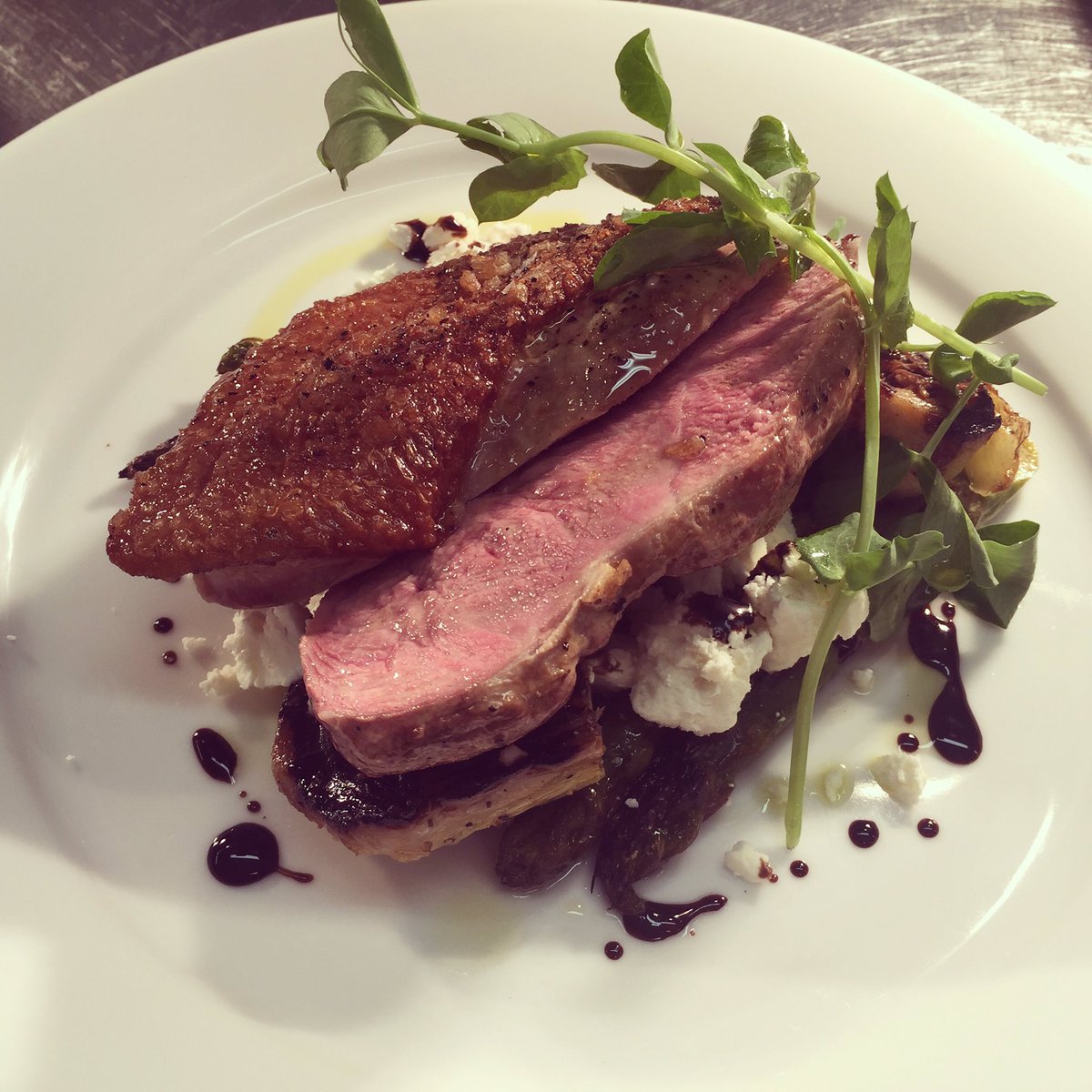 Lovely duck breast from last night