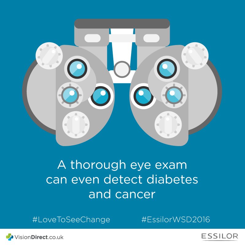 Visiondirect_UK's tweet photo. When was your last sight test? Join us and take the pledge at https://t.co/B0EDD8vxmc #Lovetoseechange https://t.co/OOPM0KcWEV