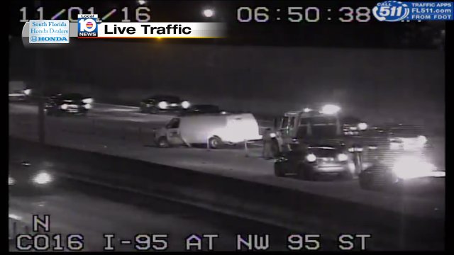 Crash on I-95 NB Express at NW 95th St #traffic https://t.co/ZaIxhRIR9b